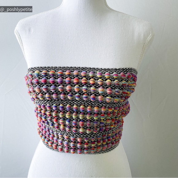 Forever 31 s colorful tube top bandeau - Picture 5 of 15